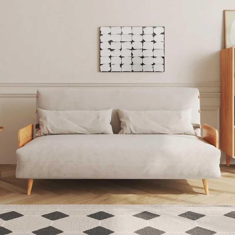 59.1" Modern Upholstered Sofa Bed