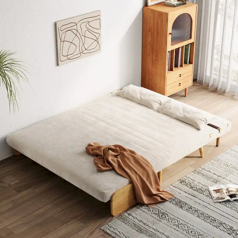 59.1" Modern Upholstered Sofa Bed