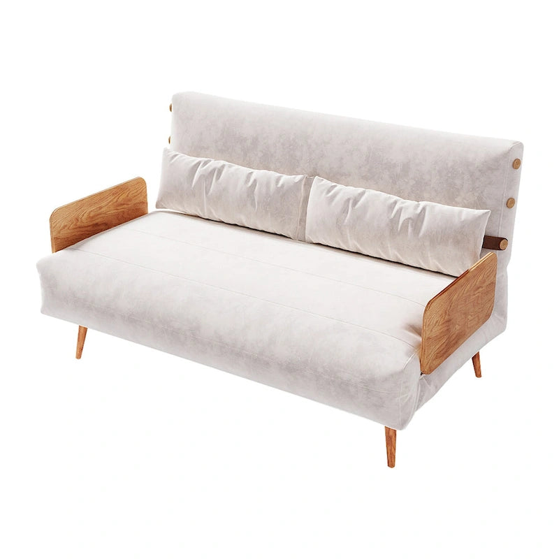 59.1" Modern Upholstered Sofa Bed