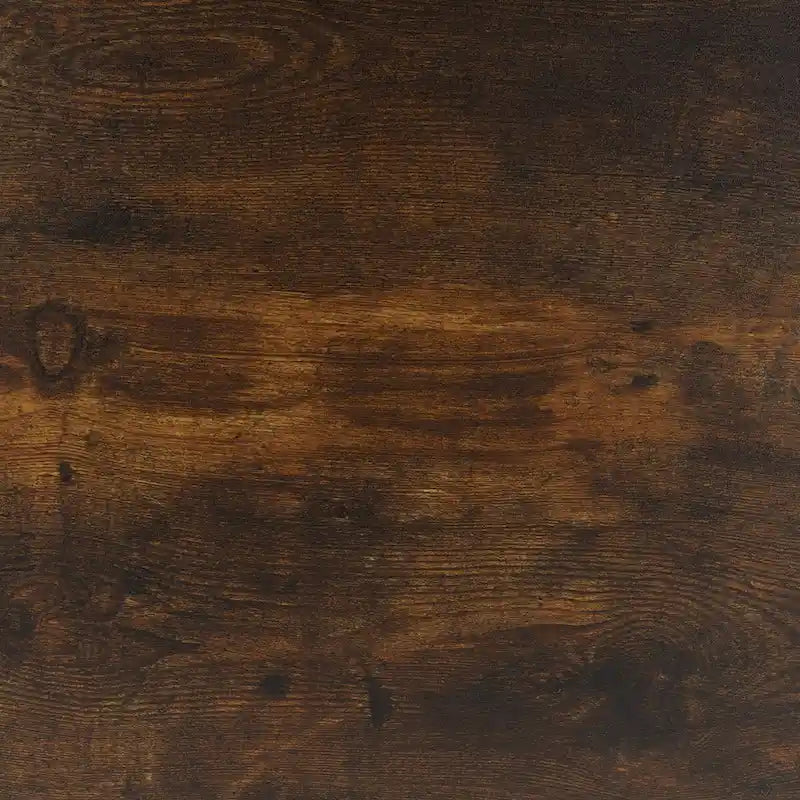 Wood Coffee Table with Black Metal Legs - 47Wx30Dx16H