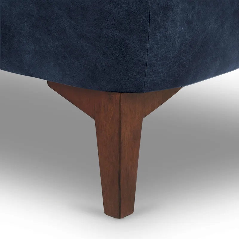 Full Grain Genuine Italian Leather Lounge Chair