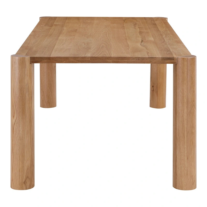 Modern Solid Oak Dining Table