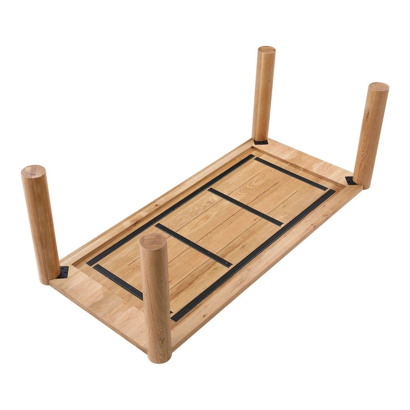 Modern Solid Oak Dining Table