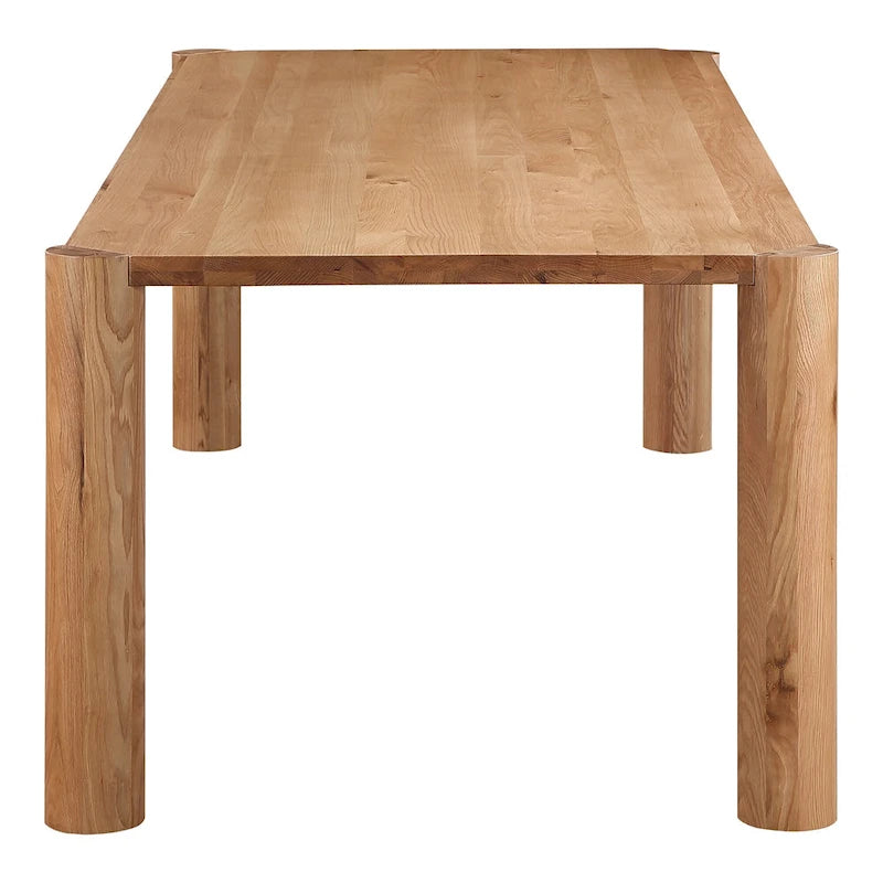 Modern Solid Oak Dining Table