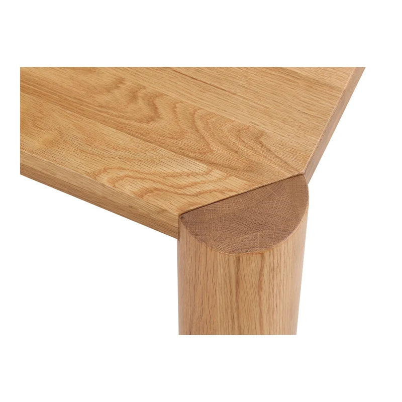 Modern Solid Oak Dining Table