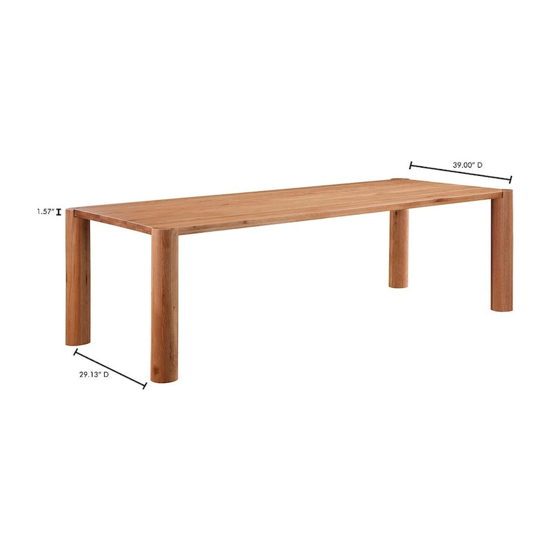 Modern Solid Oak Dining Table