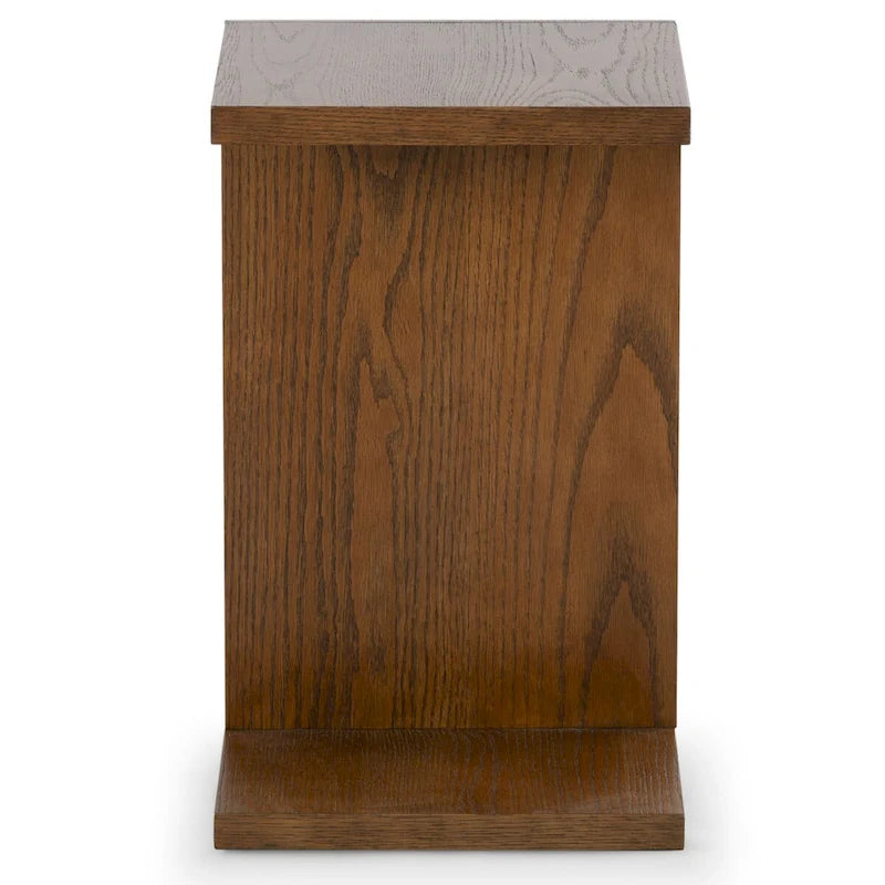 Wood C Accent Table - 14Wx13Dx20H