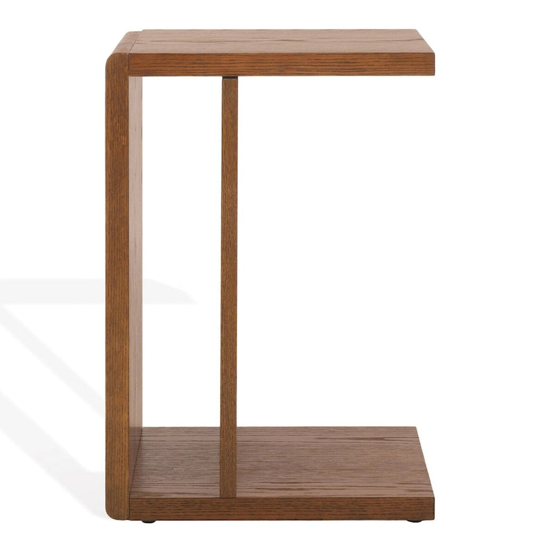 Wood C Accent Table - 14Wx13Dx20H