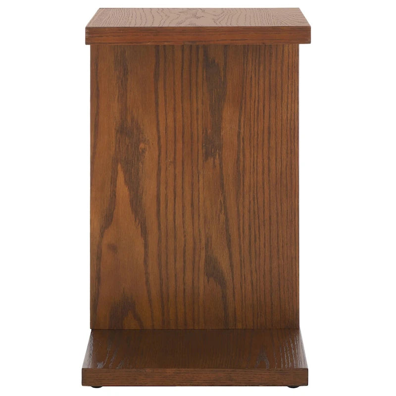 Wood C Accent Table - 14Wx13Dx20H
