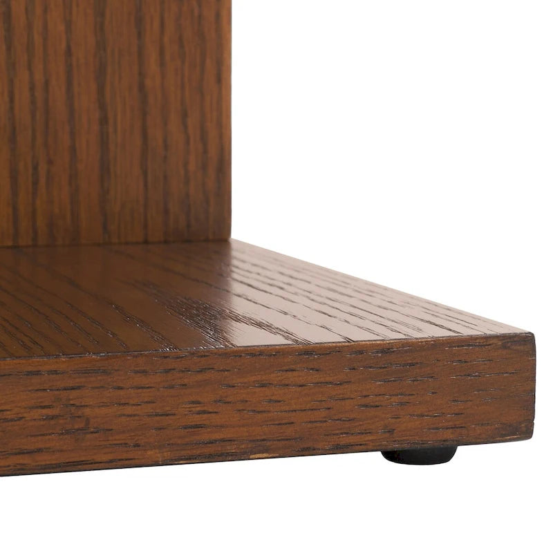 Wood C Accent Table - 14Wx13Dx20H