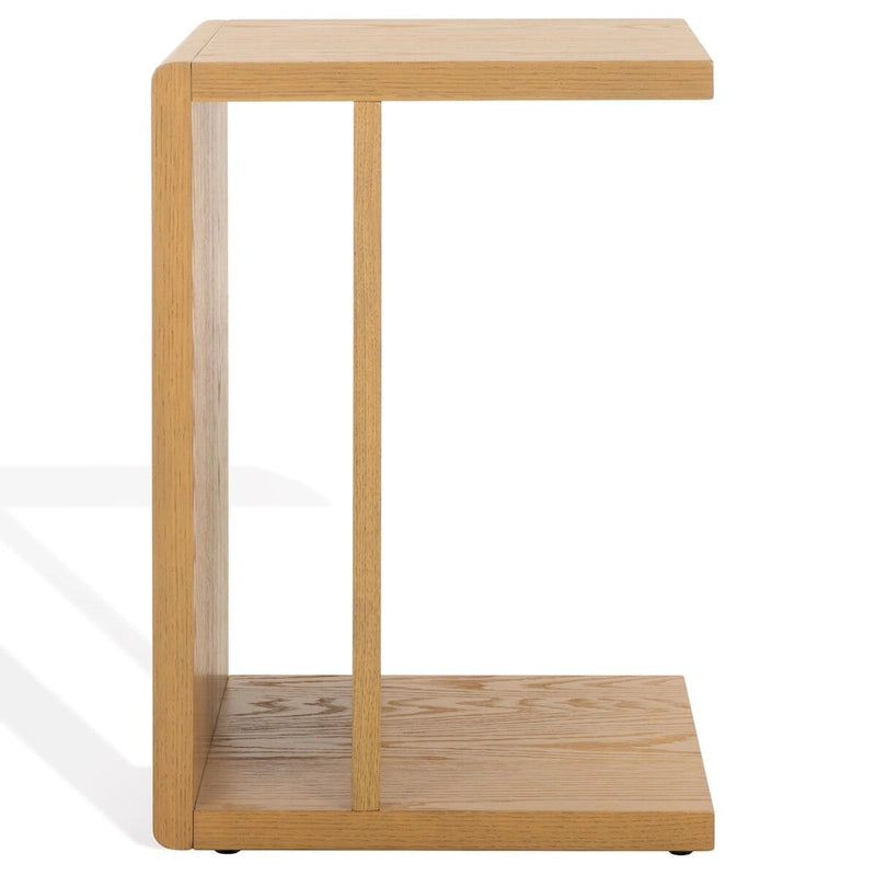 Wood C Accent Table - 14Wx13Dx20H