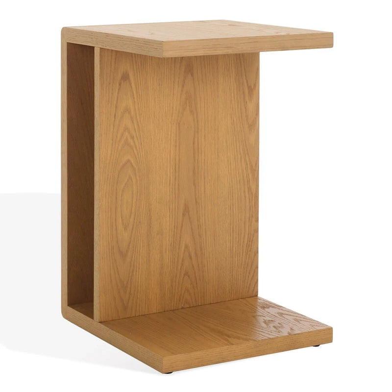 Wood C Accent Table - 14Wx13Dx20H