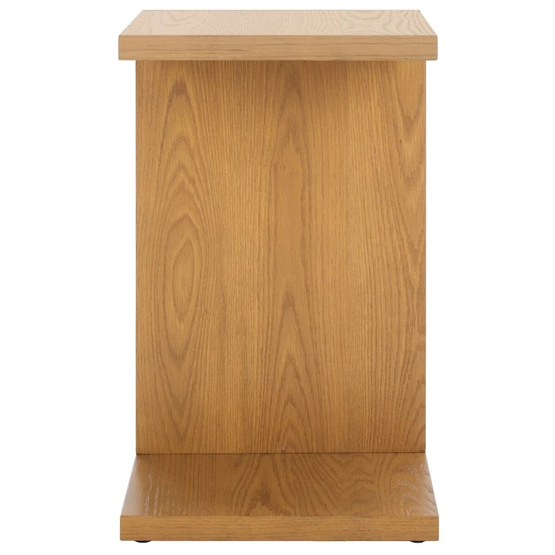 Wood C Accent Table - 14Wx13Dx20H