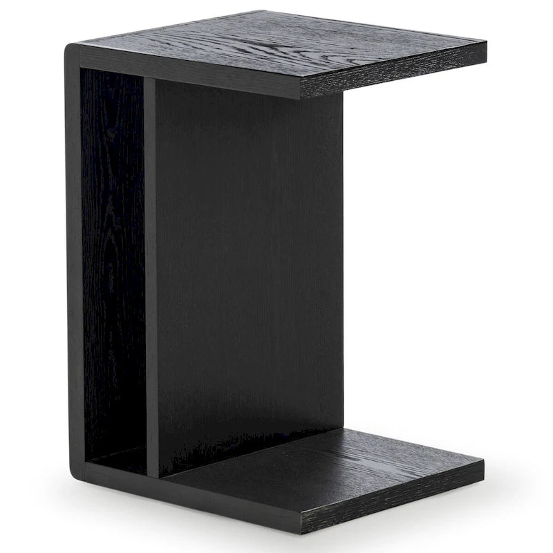 Wood C Accent Table - 14Wx13Dx20H